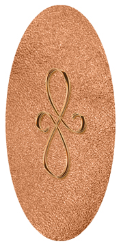 DG5000-601-CP-SH-CP Copper Scroll Shimmer Copper